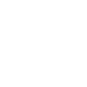 Outline illustration of two chairs and a table under a large patio umbrella.
