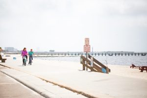Biloxi-319-biking on the boardwalk Biloxi-319-biking on the boardwalk